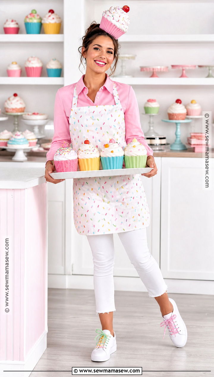 Cupcake Baker Chef Halloween Costume - 30 chef halloween costume ideas