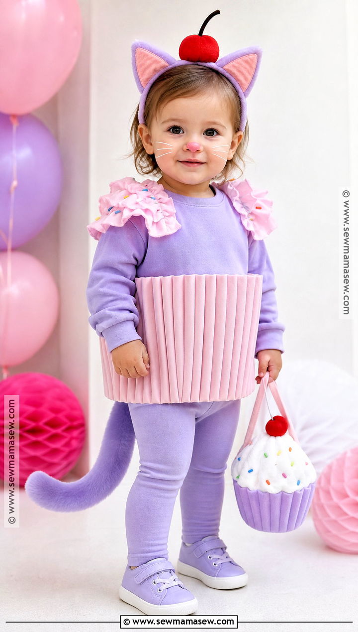 Cupcake Cat Costume - 30 toddler cat costume ideas