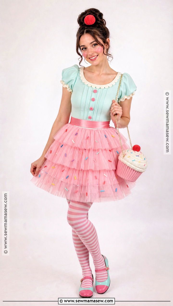 Cupcake Doll Costume - 40 doll costume ideas
