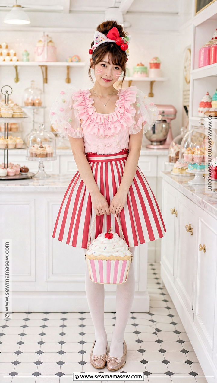 Cupcake Hello Kitty Costume - 40 hello kitty halloween costume ideas