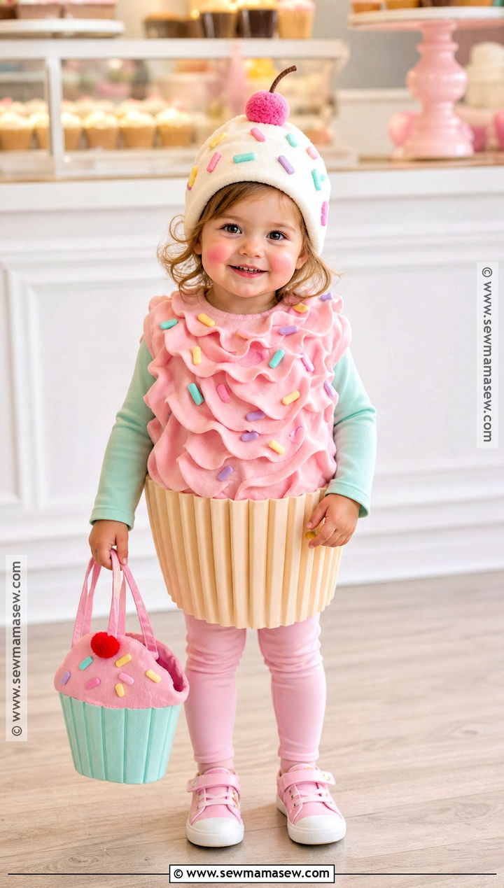 Cupcake Toddler Halloween Costume - 45 toddler halloween costumes