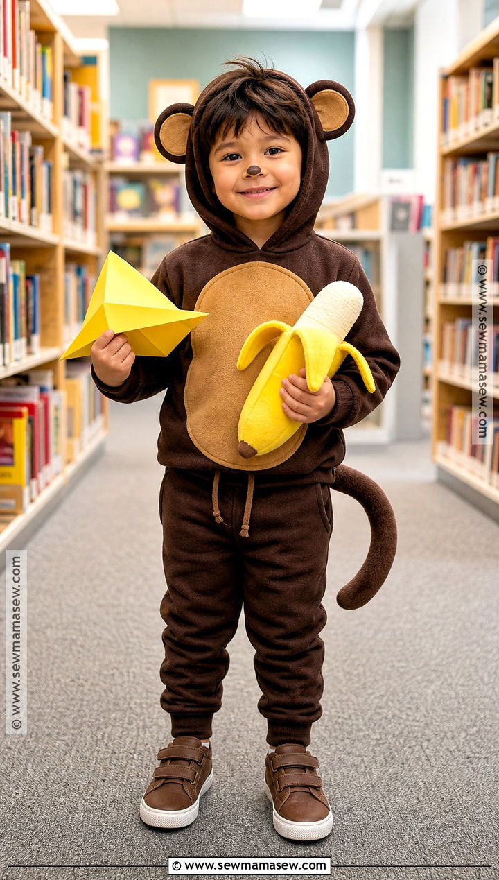 Curious George Book Day Costume - 35 book day costumes