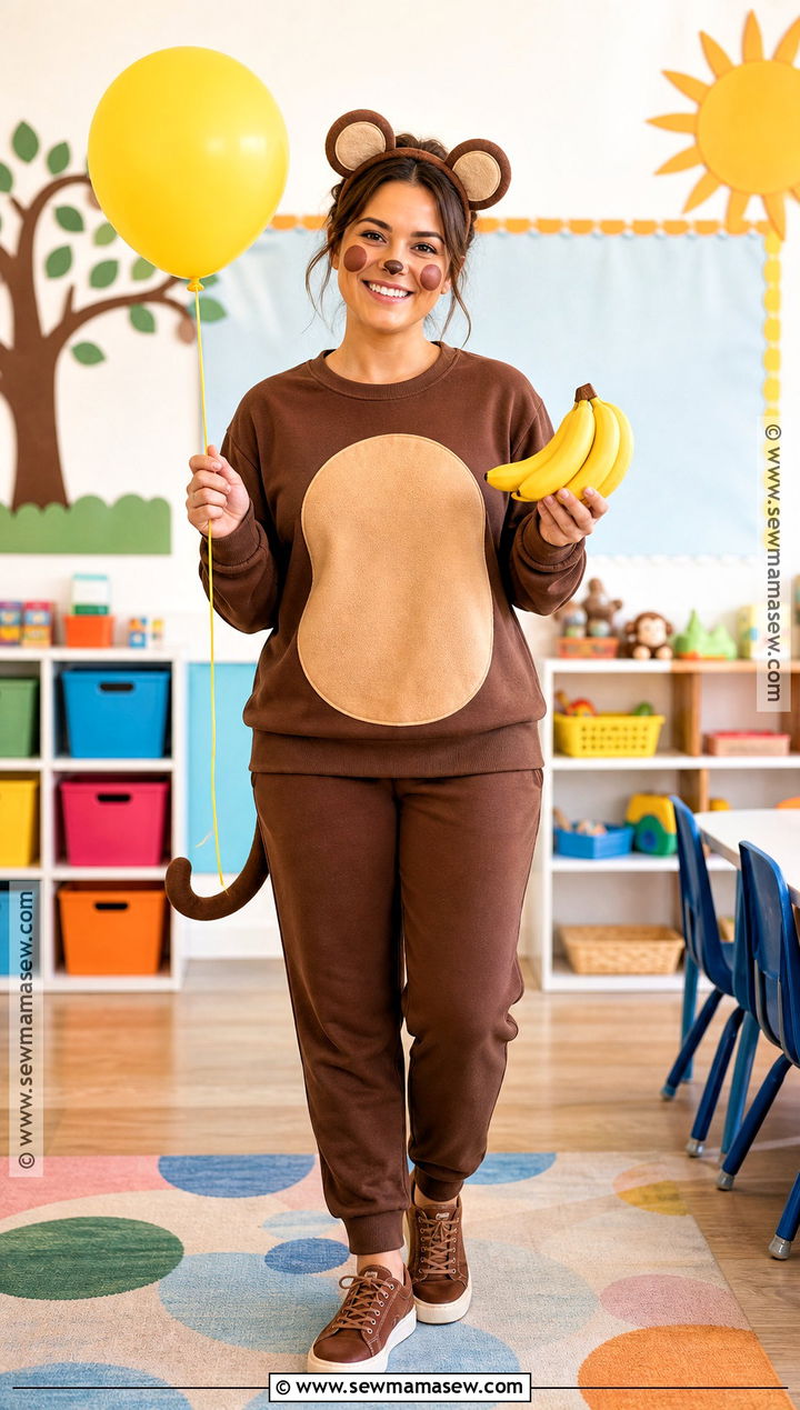 Curious George Teacher Costume - 40 book character costumes for teachers