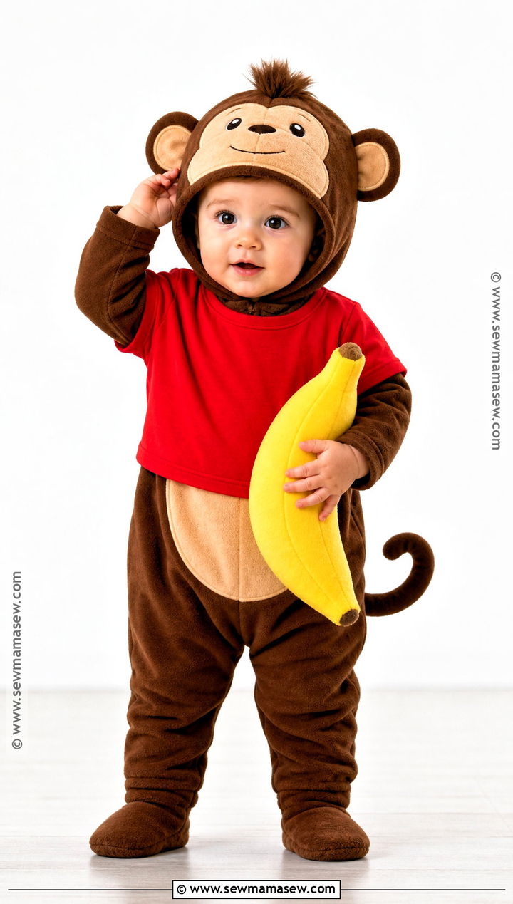 Curious Monkey Baby Costume - 30 baby monkey costume ideas