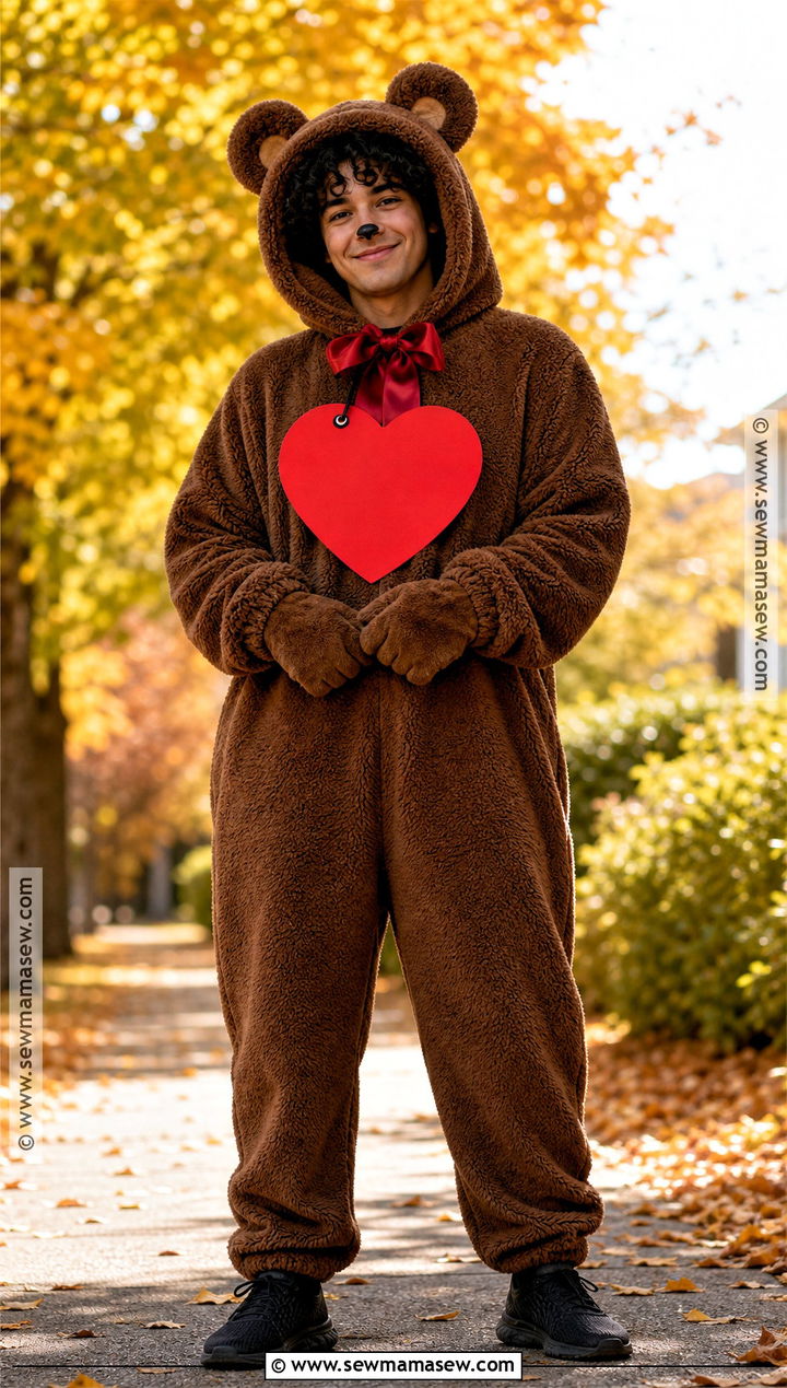 Curly Bear Beanie Baby Costume - 35 Ty Beanie Baby Costume Ideas