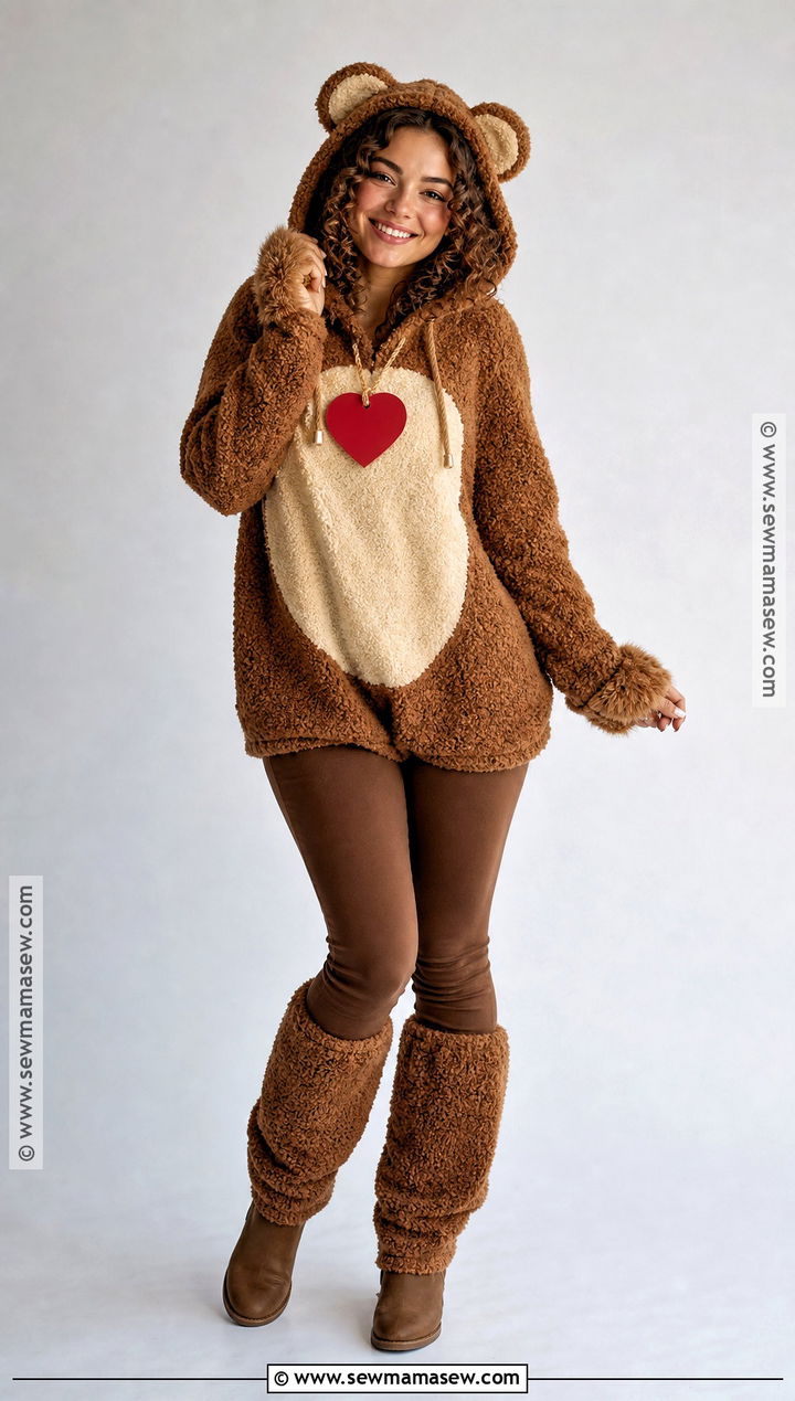 Curly Brown Ty Bear Costume - 30 Ty Bear Costume Ideas