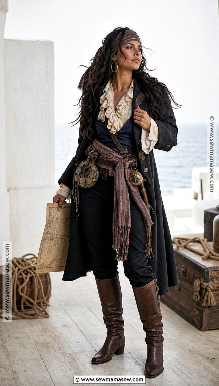 Curly Hair Pirate Captain Costume - 35 halloween costumes curly hair
