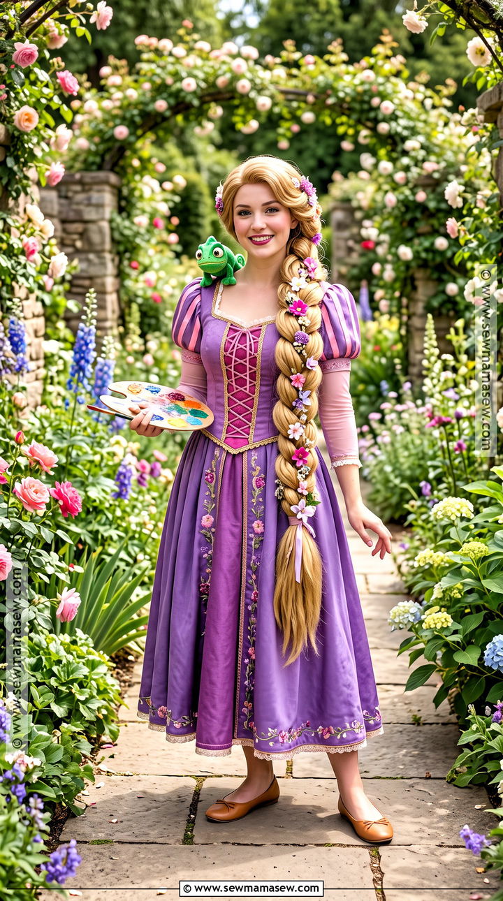 Curly Hair Rapunzel Costume - 30 tangled rapunzel costume ideas