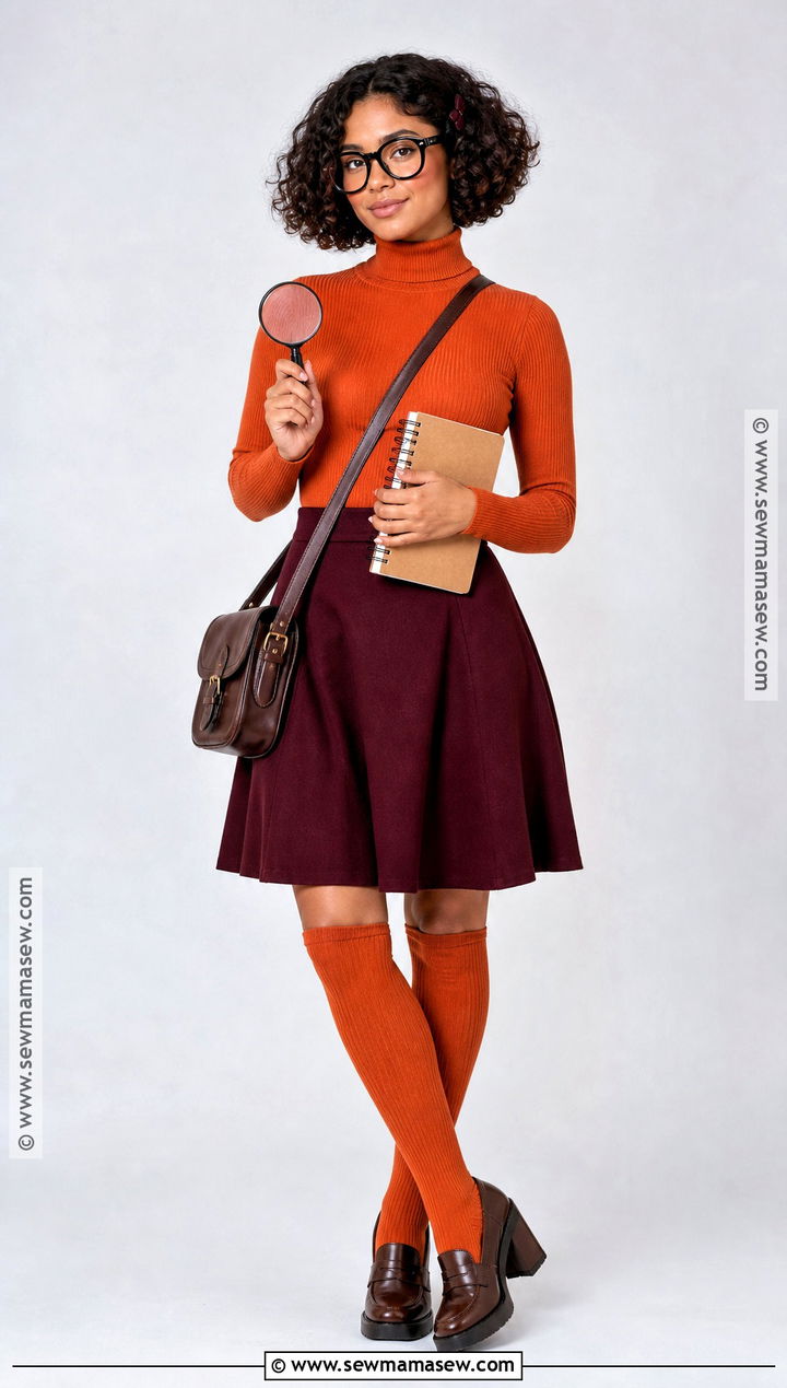 Curly Hair Velma Costume - 50 velma costume ideas