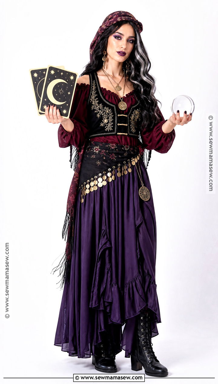 Cursed Fortune Teller Costume - 40 scary halloween costume ideas