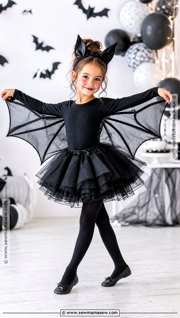 Cute Bat Costume With Tutu - 30 bat costume ideas for kids