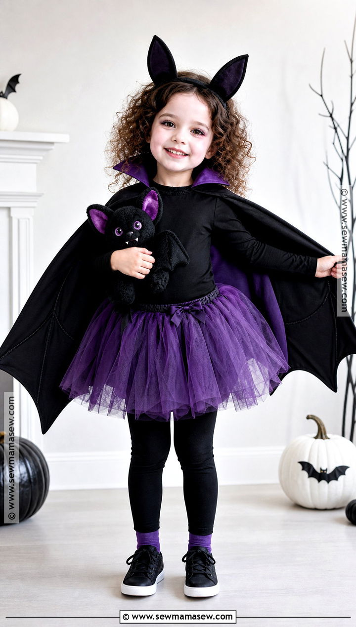 Cute Bat Vampire Costume - 30 vampire costume ideas for kids