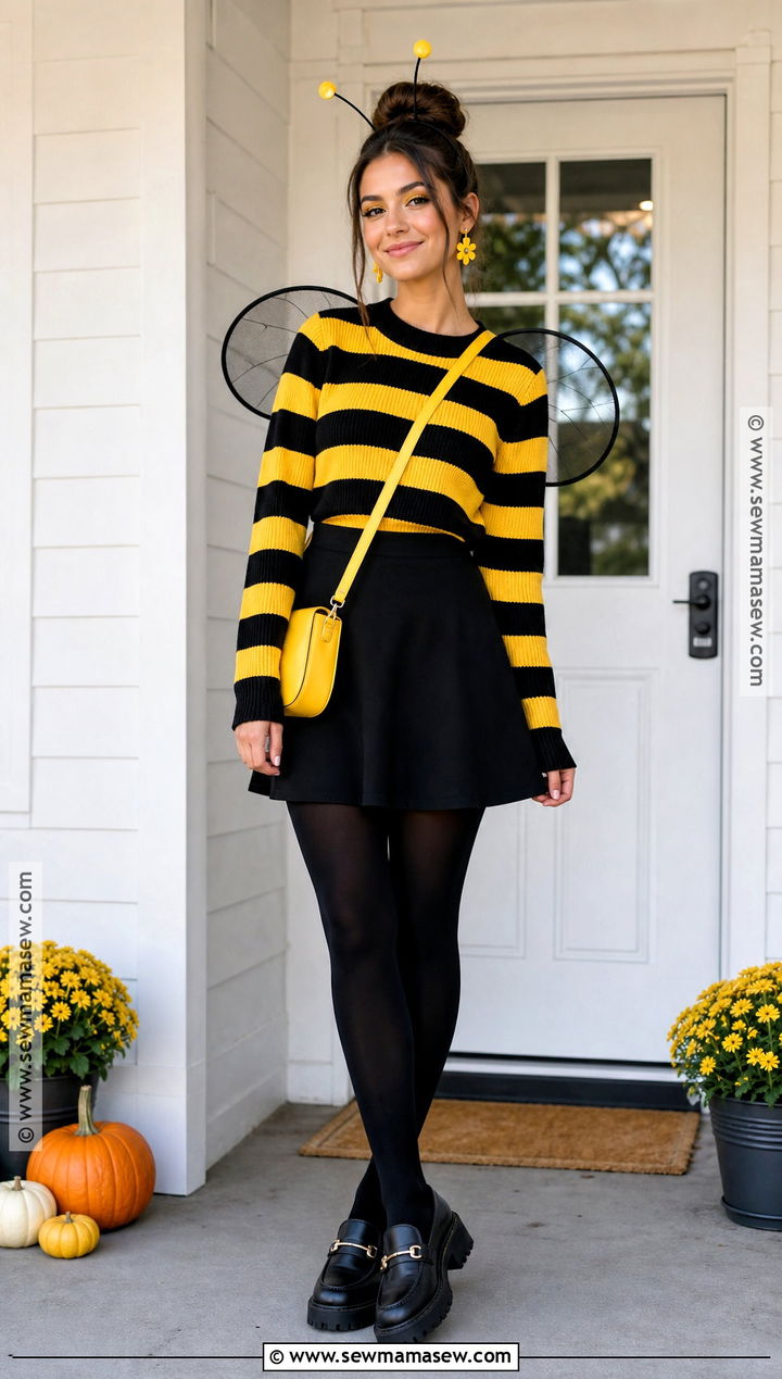 Cute Bumblebee Halloween Outfit - 35 cute halloween outfits