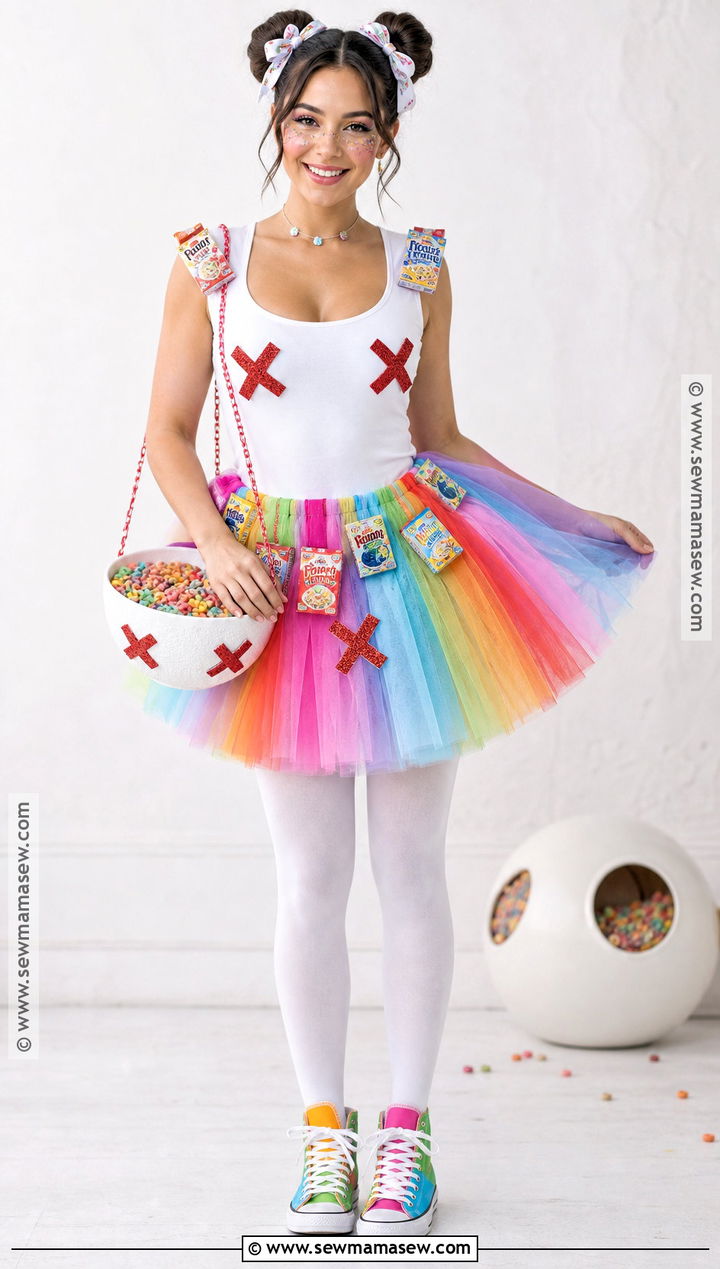 Cute Cereal Killer Costume With Tulle Skirt - 35 cereal killer costume ideas