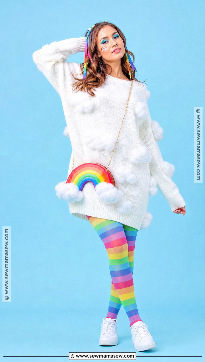 Cute Cloud And Rainbow Costume - 35 cute hollowed costumes