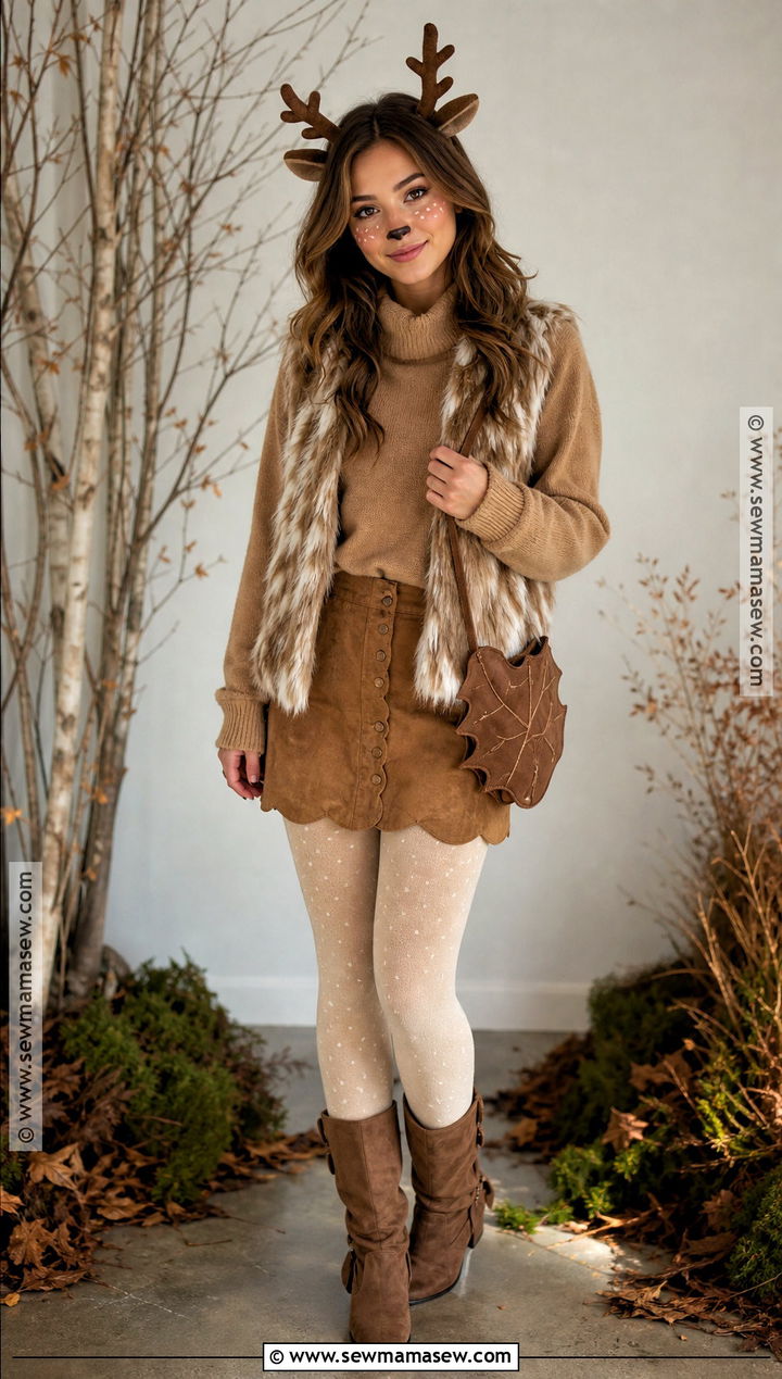 Cute Deer Costume - 35 cute hollowed costumes