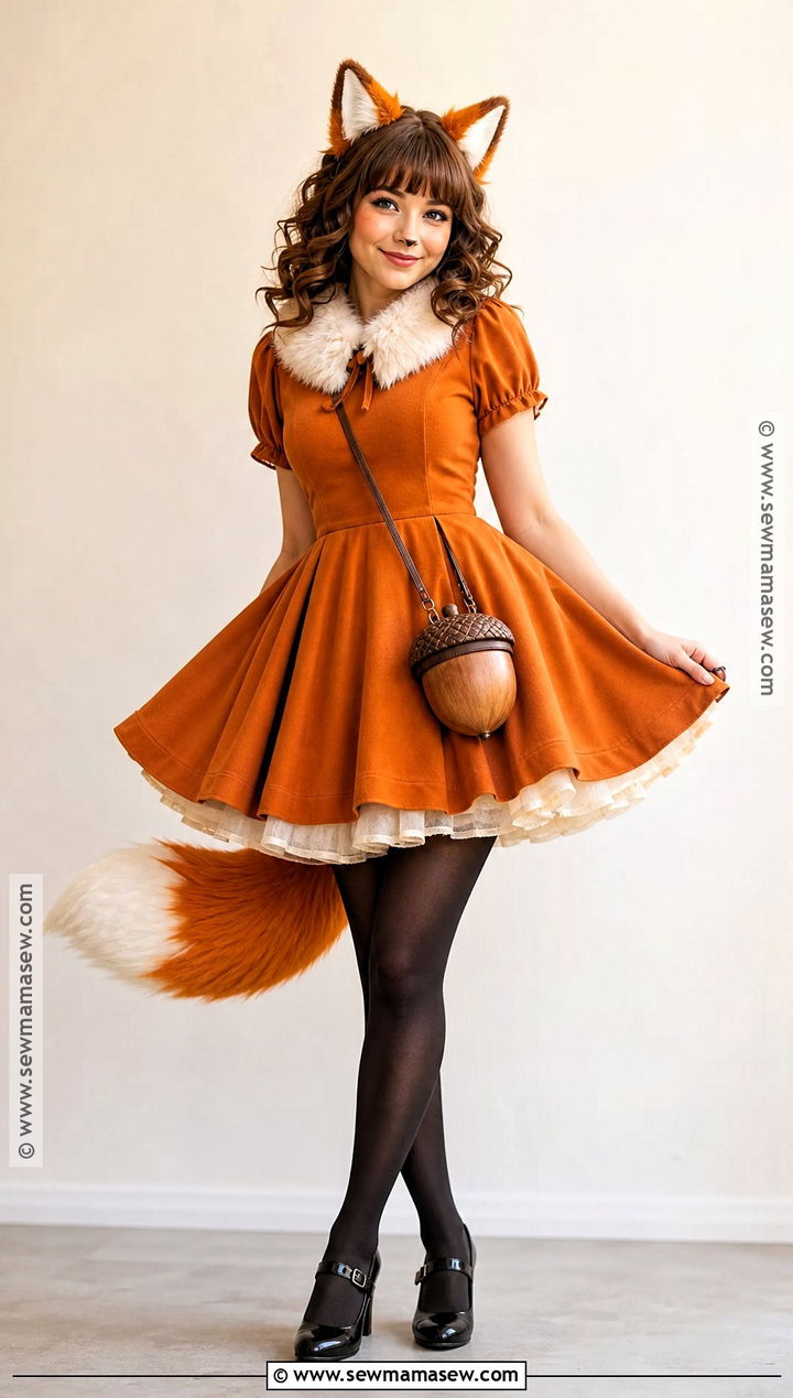 Cute Fox Dress Costume - 30 Fox Costume Women's Ideas