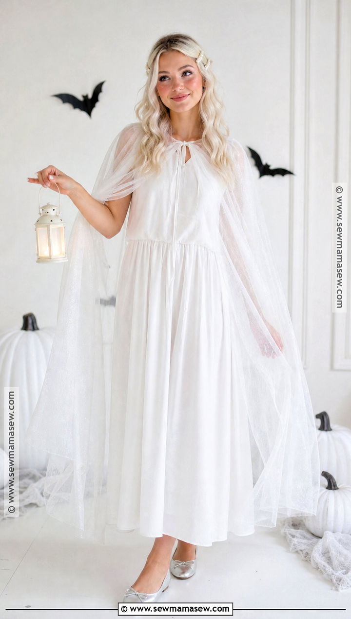 Cute Friendly Ghost Costume - 30 halloween costume cute ideas