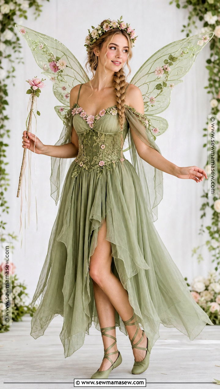 Cute Garden Fairy Costume - 30 halloween costume cute ideas