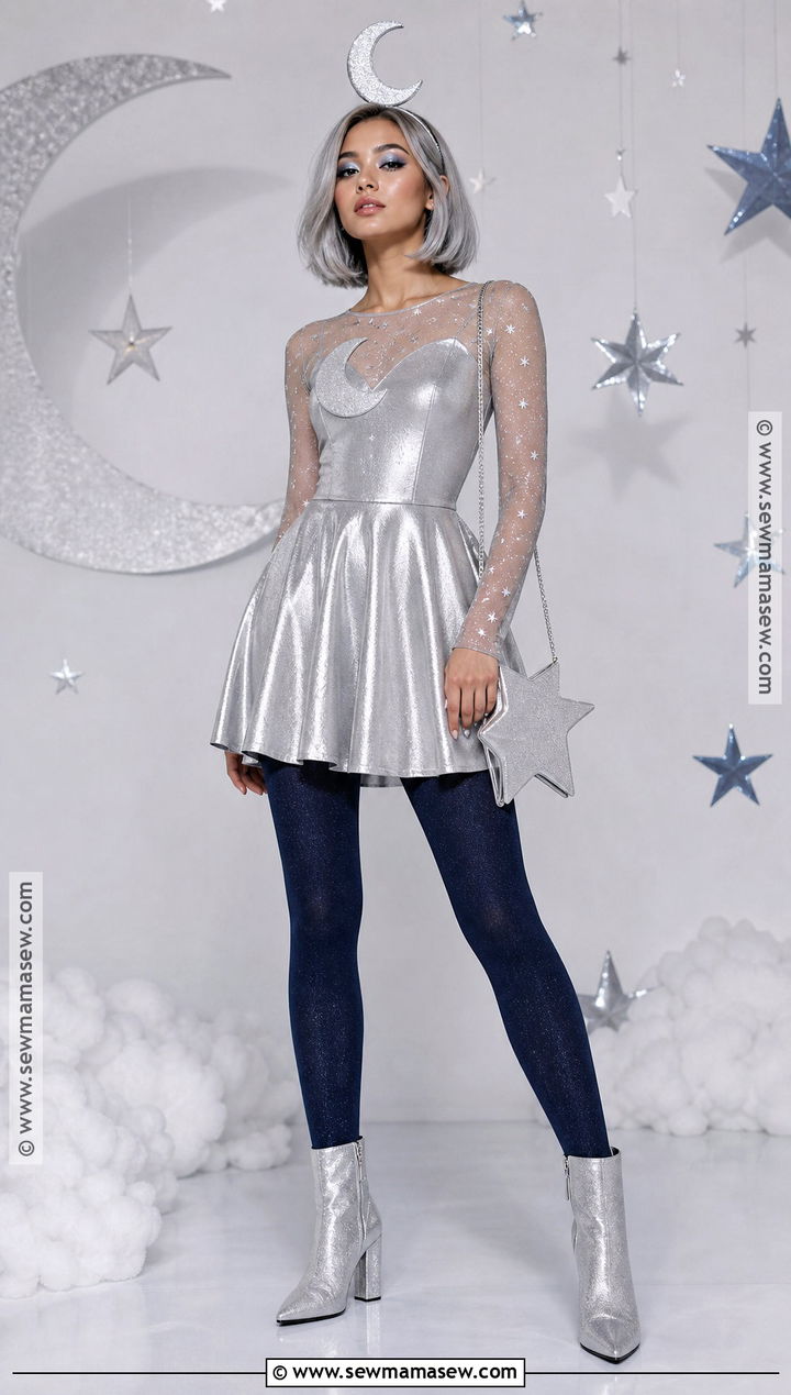 Cute Moon Costume - 30 halloween costume cute ideas