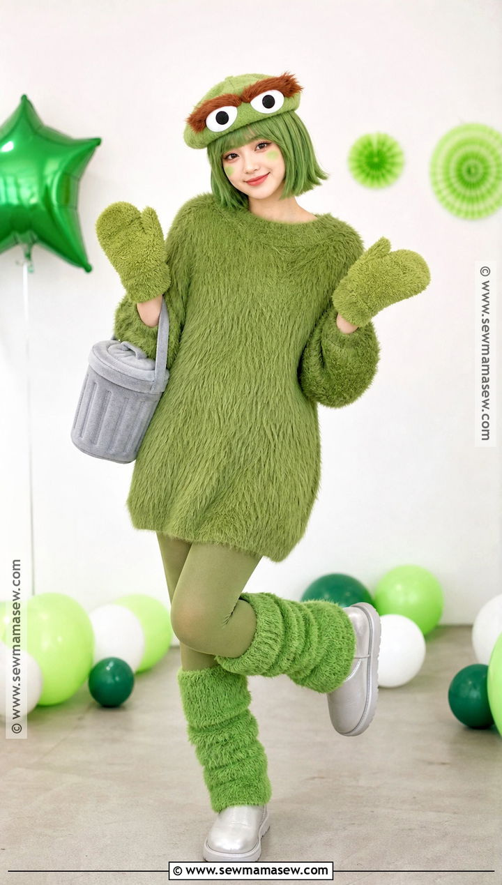 Cute Oscar The Grouch Costume - 30 Oscar The Grouch Costume Ideas