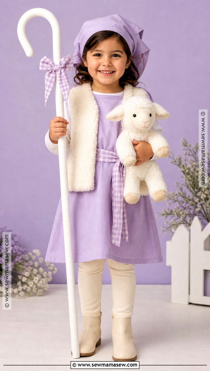 Cute Pastel Shepherd Costume - 30 Shepherd Costume Ideas