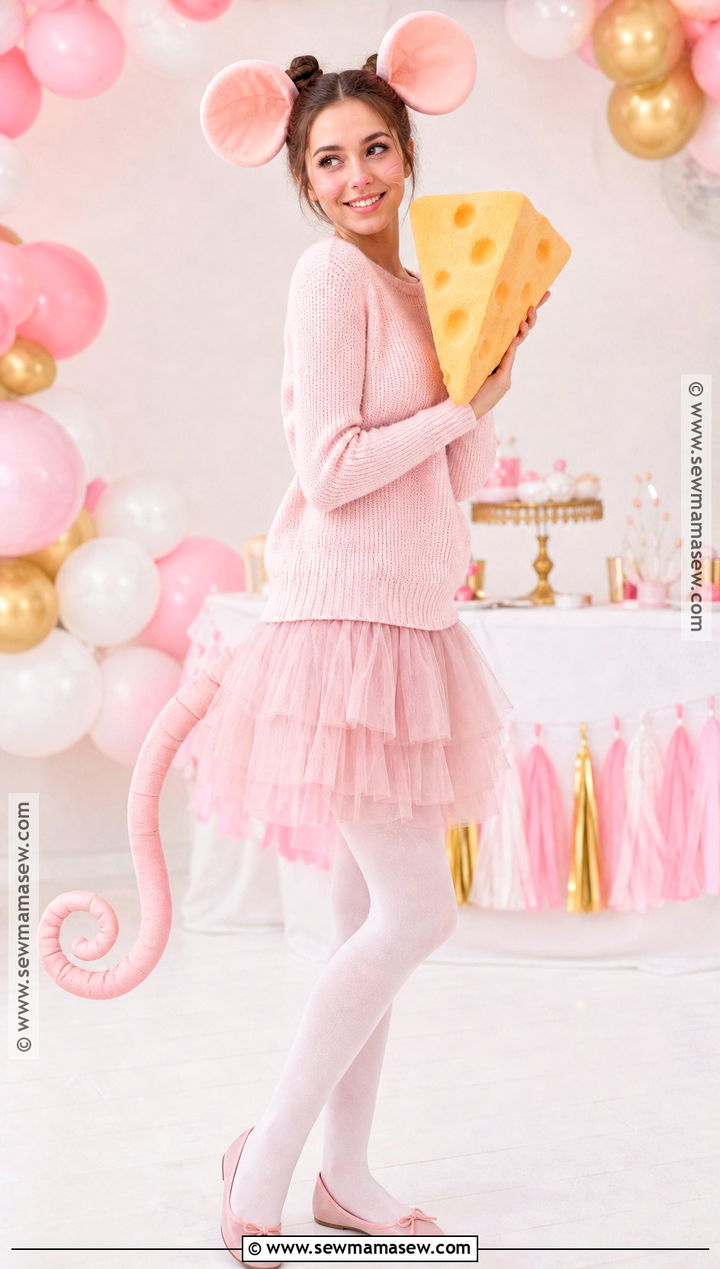 Cute Pink Rat Costume - 35 rat costume ideas