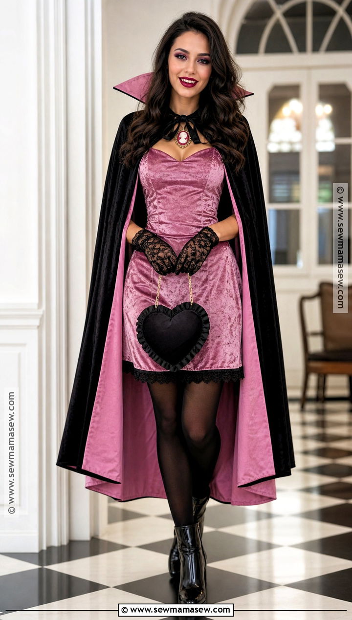 Cute Pink Vampire Costume - 35 cute hollowed costumes
