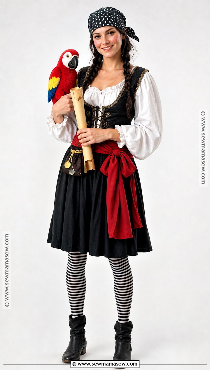 Cute Pirate Costume - 35 easy pirate costume ideas