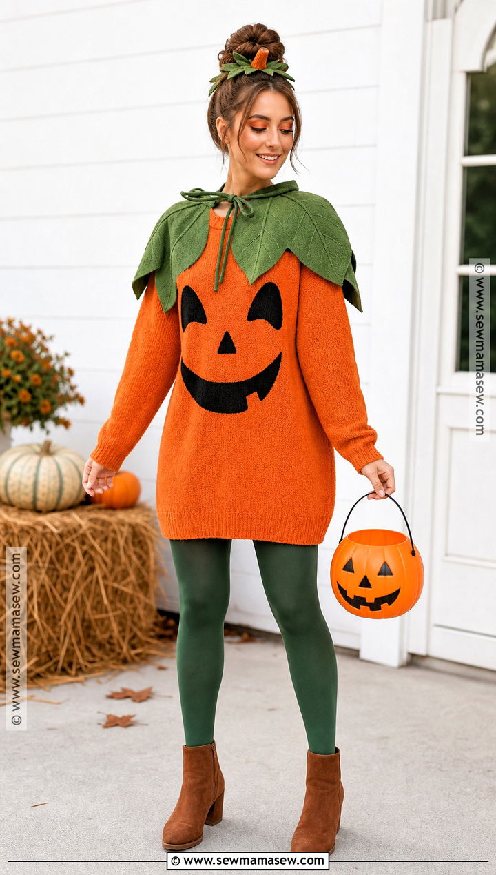 Cute Pumpkin Costume - 35 cute hollowed costumes
