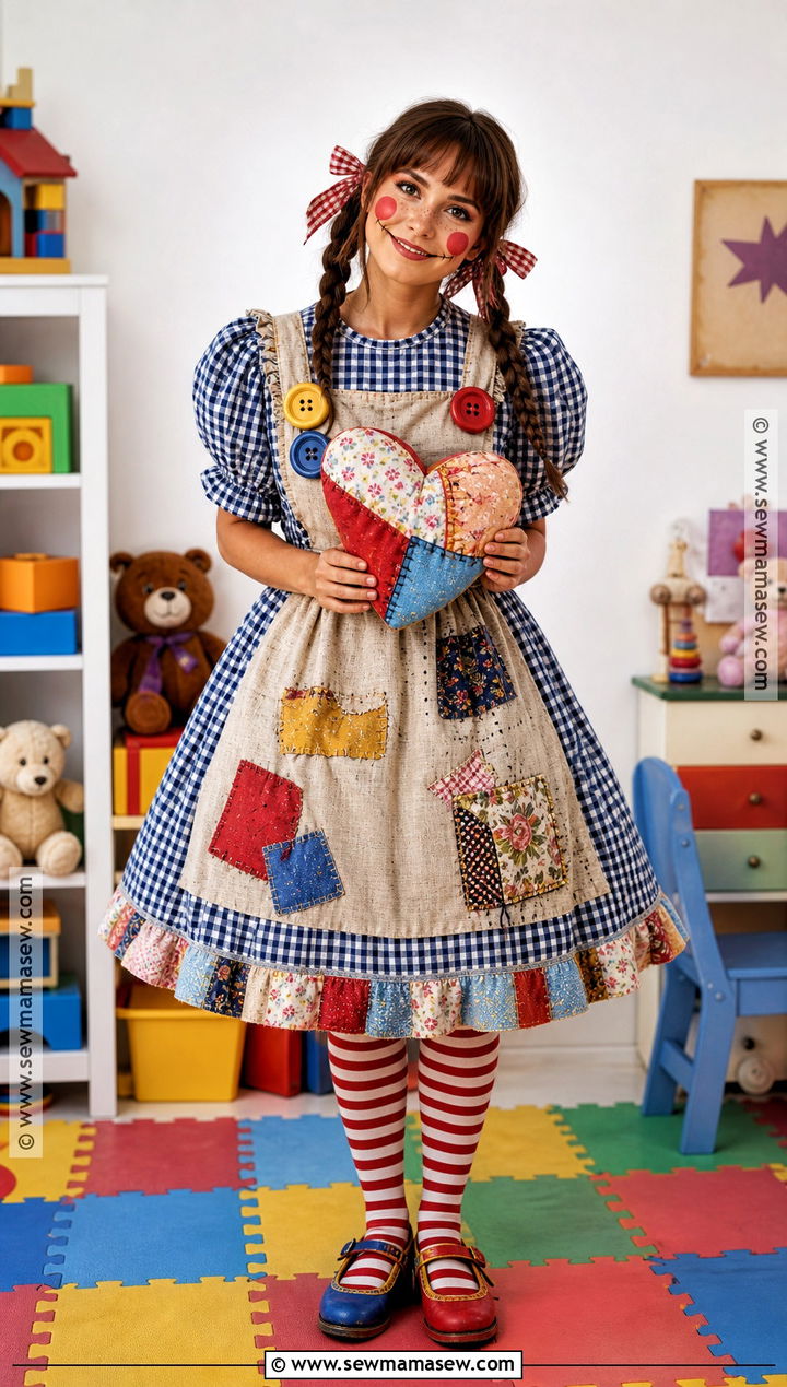 Cute Rag Doll Costume - 30 halloween costume cute ideas