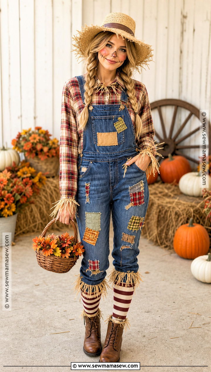 Cute Scarecrow Costume - 35 cute hollowed costumes