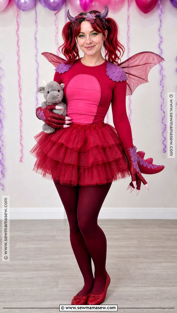 Cute Shrek Dragon Costume With Tulle Skirt - 35 shrek dragon costume ideas