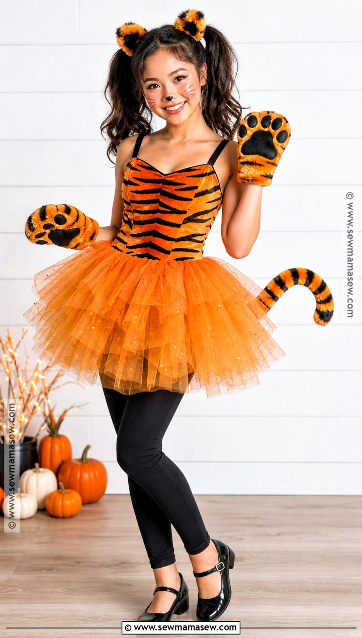Cute Tiger Tutu Costume - 35 Tiger Costume Ideas for Women