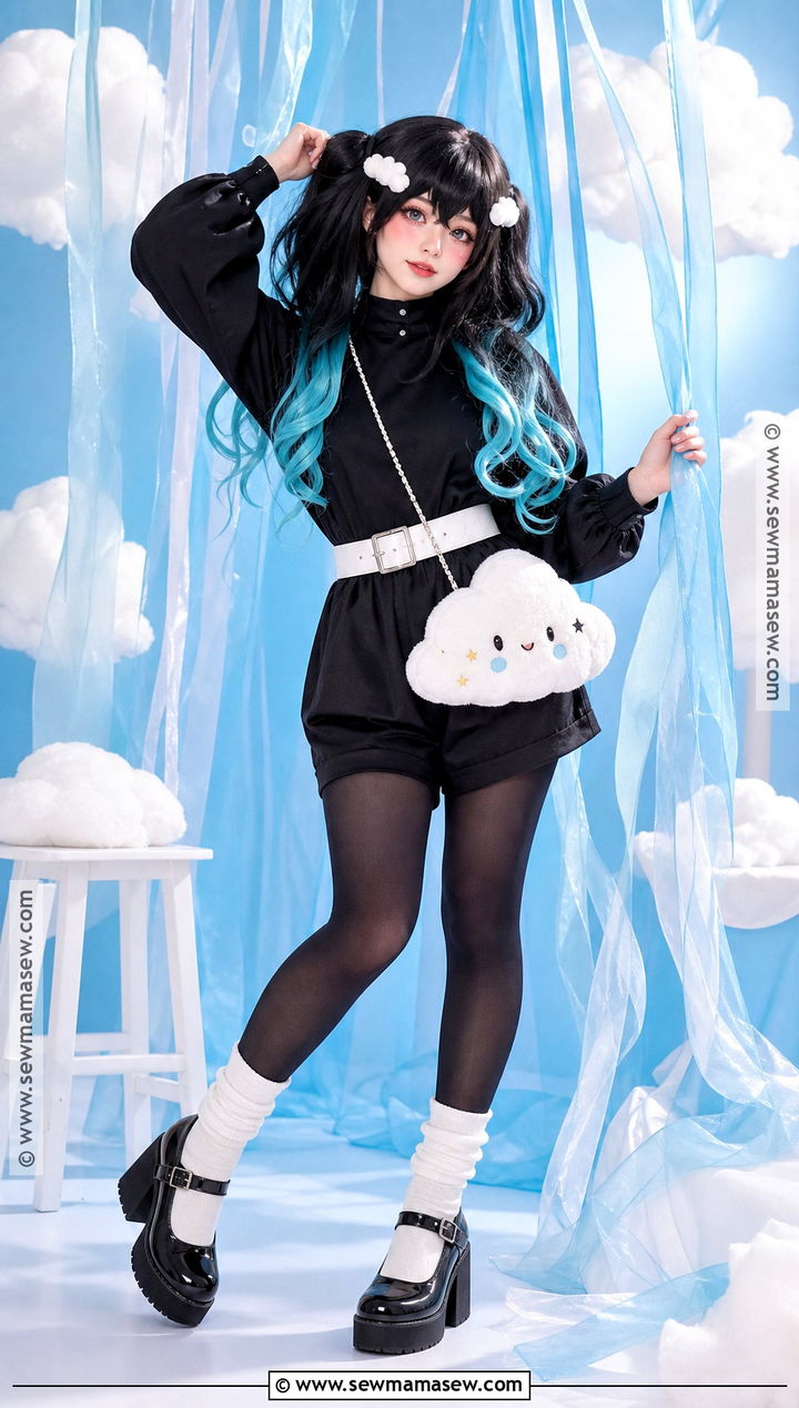Cute Tokito Cosplay With Cloud Accessories - 35 tokito cosplay ideas