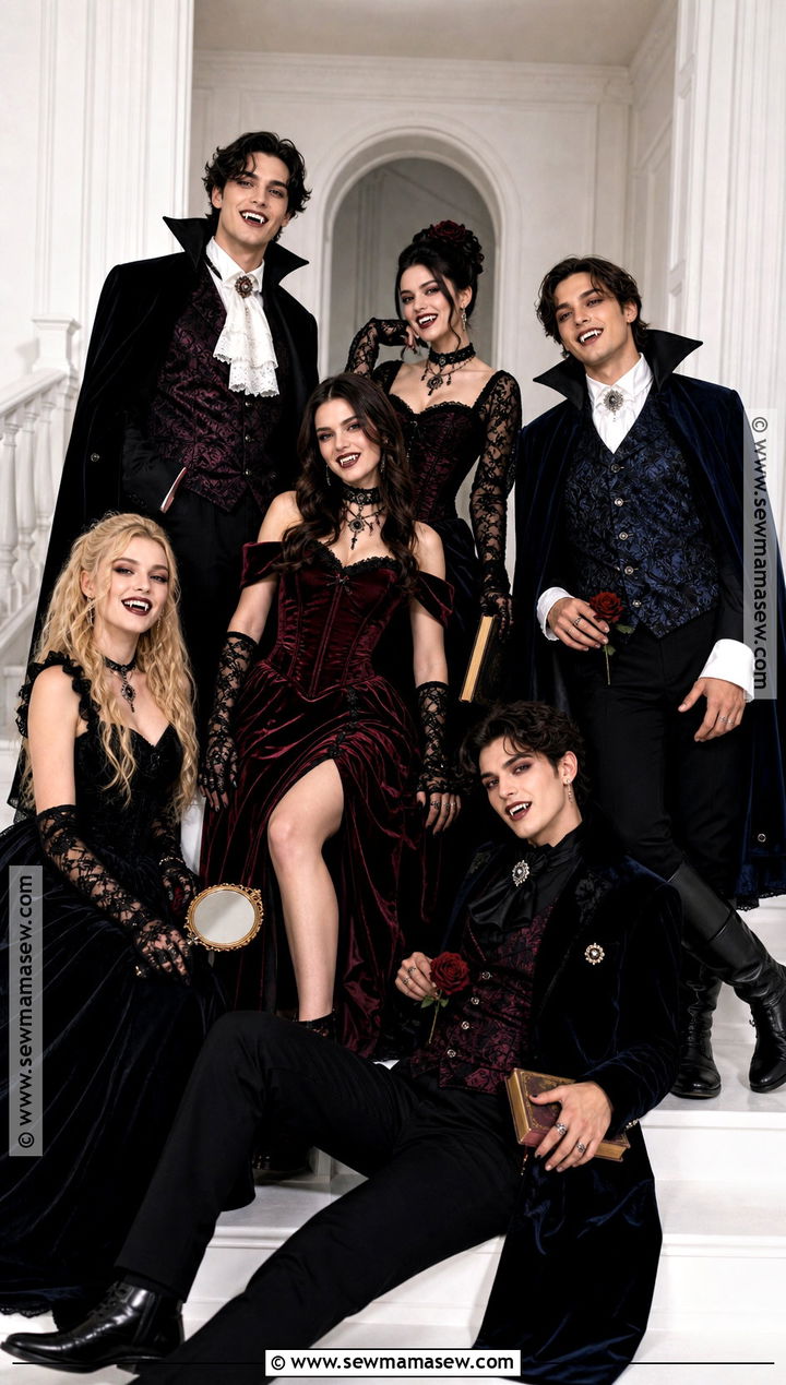 Cute Vampire Group Costume - 40 cute group halloween costumes