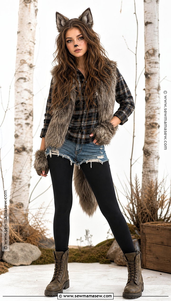 Cute Werewolf Costume - 40 teen halloween costumes