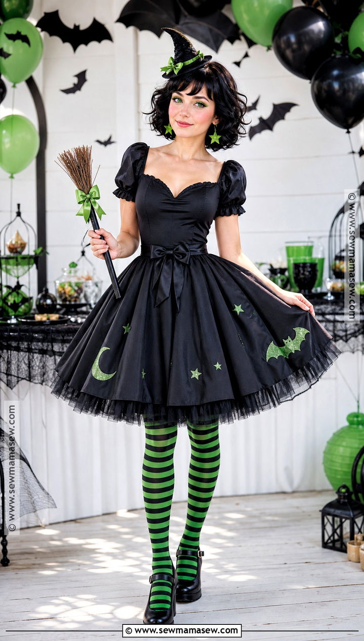 Cute Wicked Witch Costume - 30 bad witch wizard of oz costume ideas