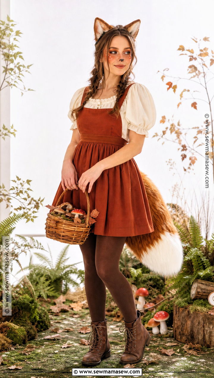 Cute Woodland Fox Costume - 40 foxy costume ideas
