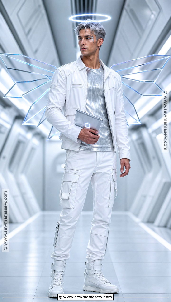 Cyber Angel Costume For Men - 30 angel costume ideas for men