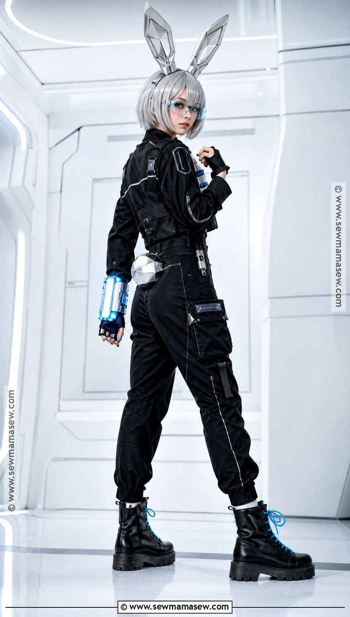 Cyber Bunny Costume - 30 bunny costume aesthetic ideas