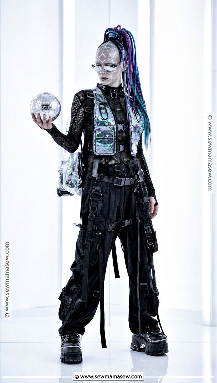 Cyber Goth Alien Costume - 35 Alternative Halloween Costumes