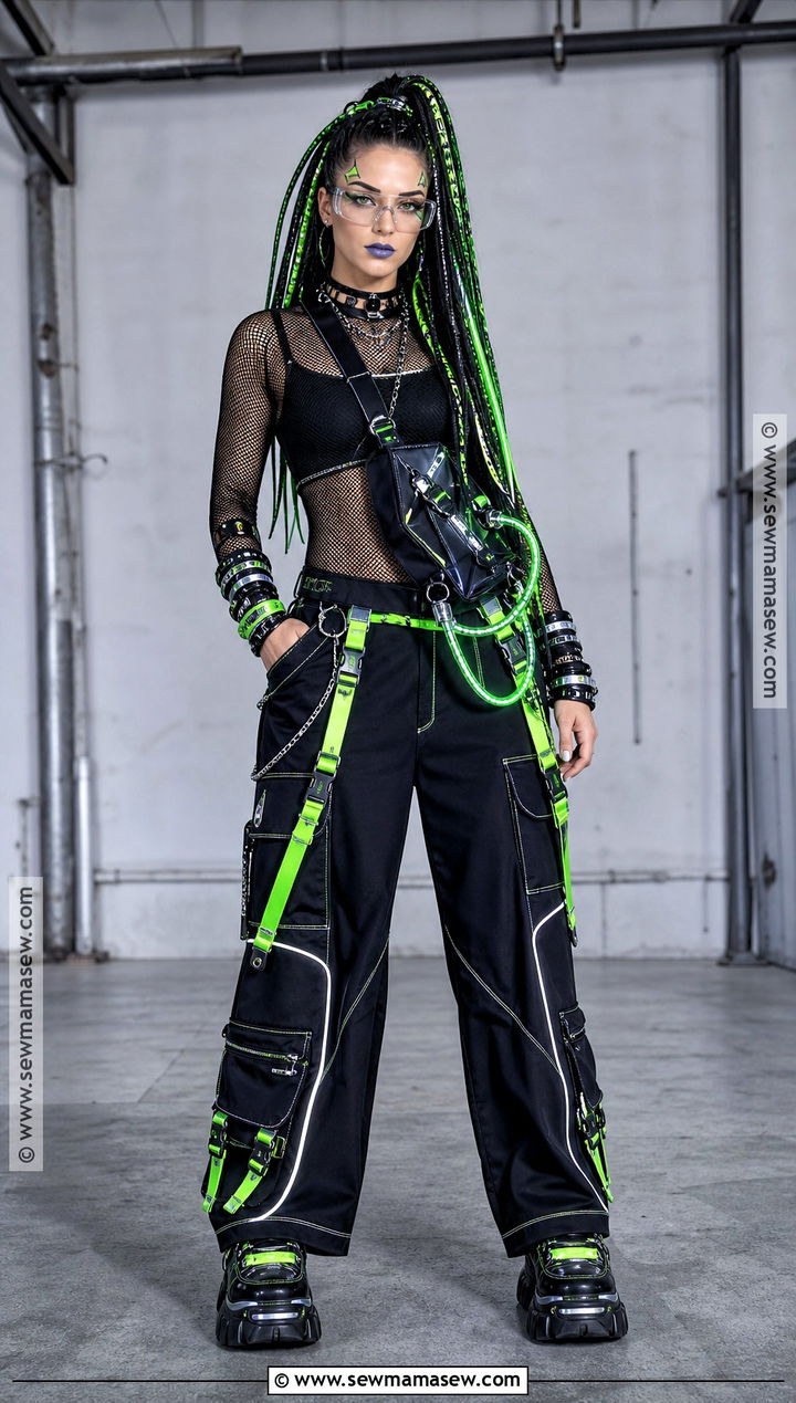 Cybergoth Halloween Costume - 35 Gothic Halloween Costumes