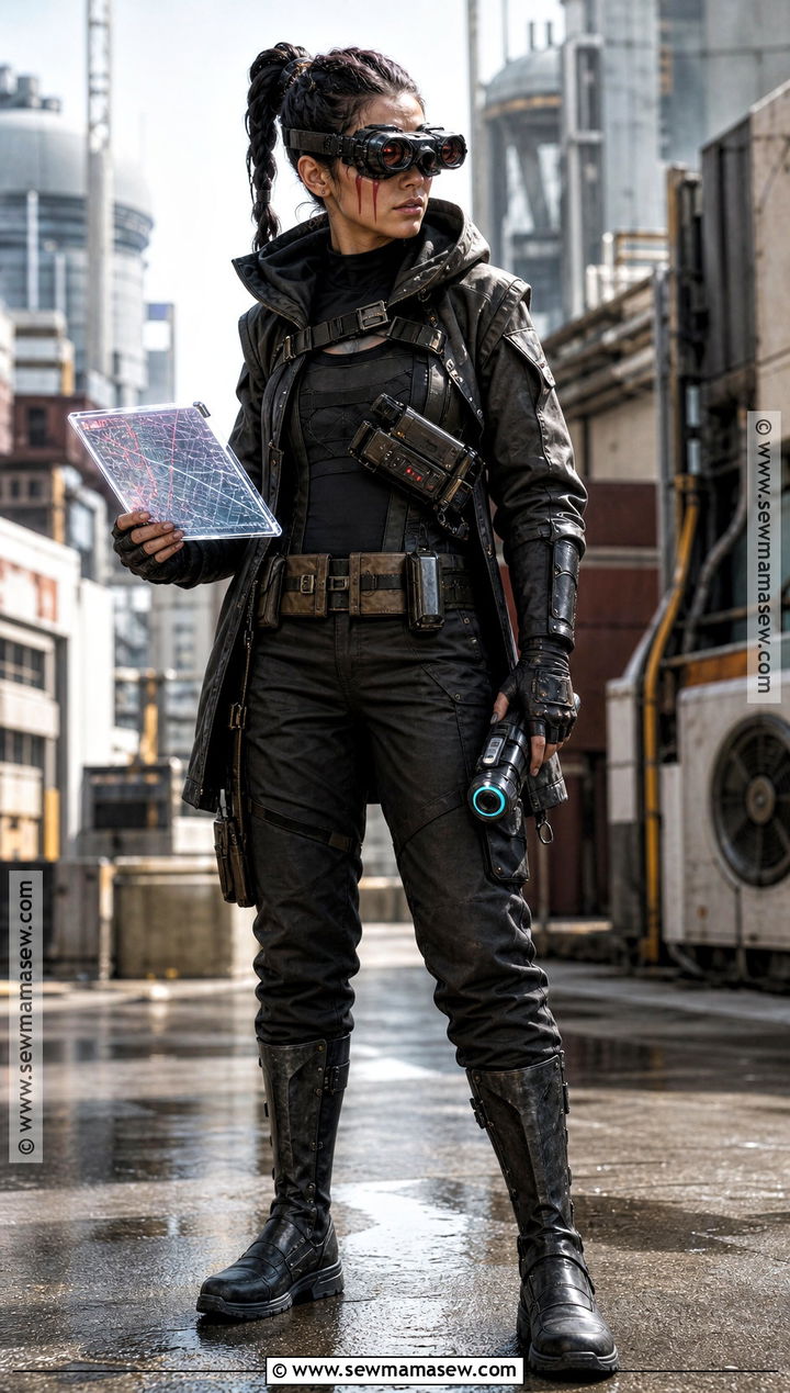 Cyberpunk Bounty Tracker Costume - 30 cyberpunk costume ideas