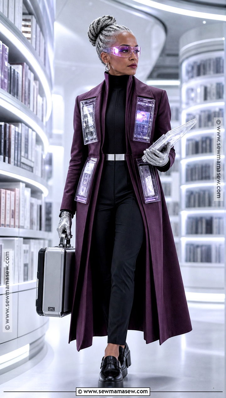 Cyberpunk Data Librarian Cosplay - 35 cyberpunk cosplay ideas