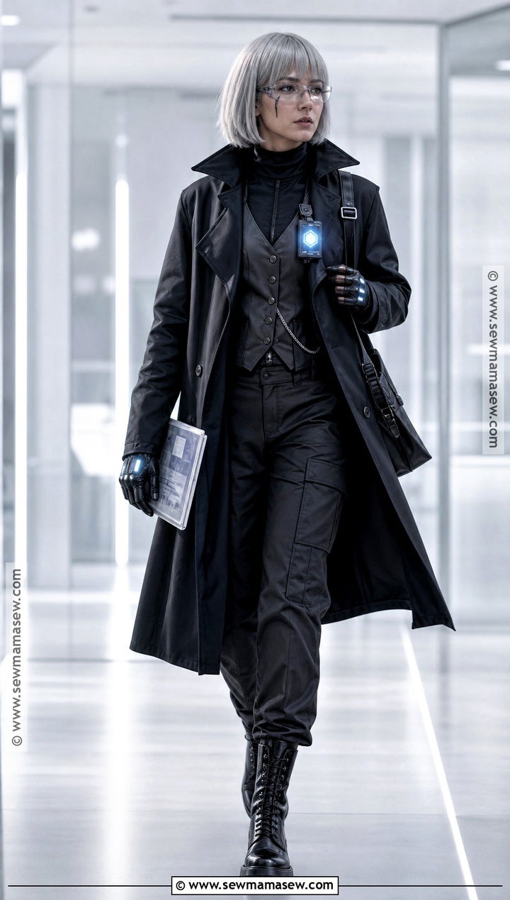 Cyberpunk Detective Costume - 30 cyberpunk costume ideas