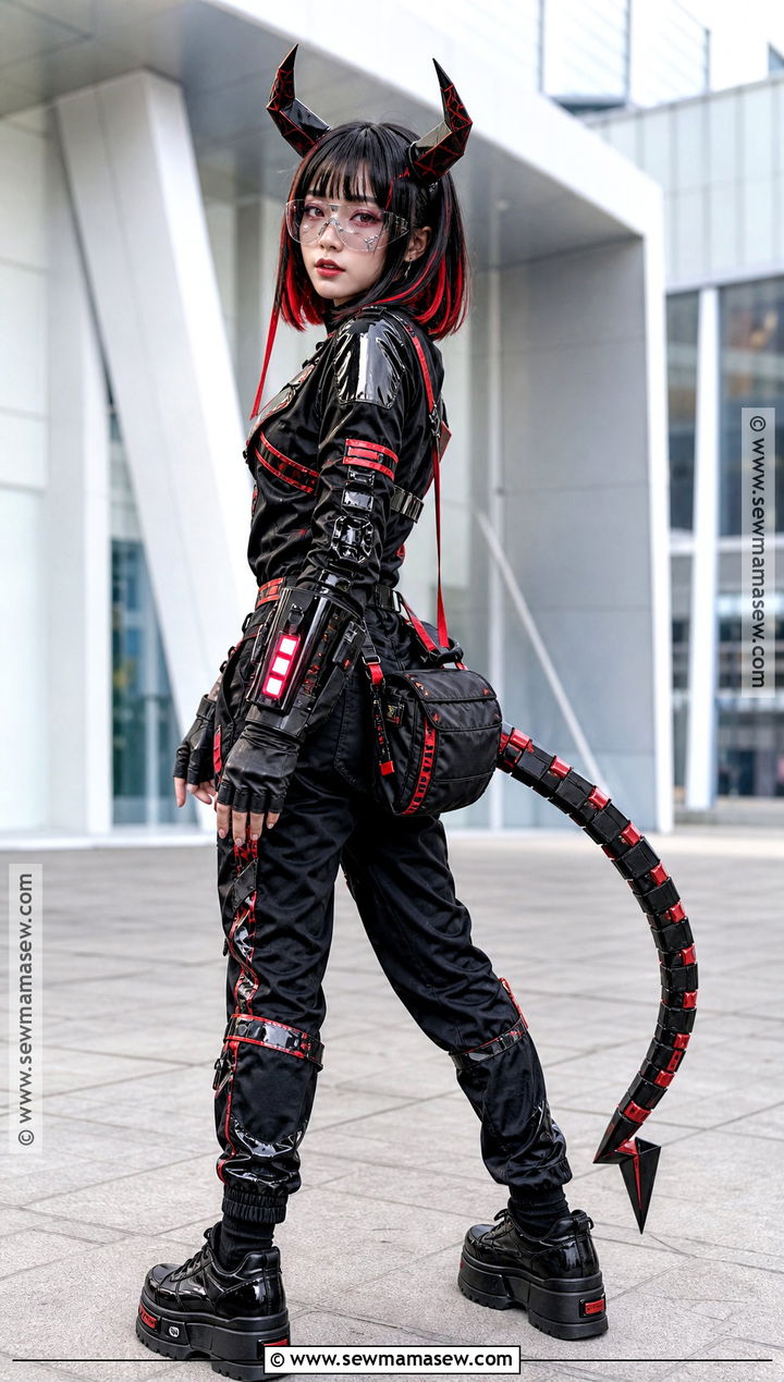 Cyberpunk Devil Cosplay - 30 Devil Cosplay Ideas