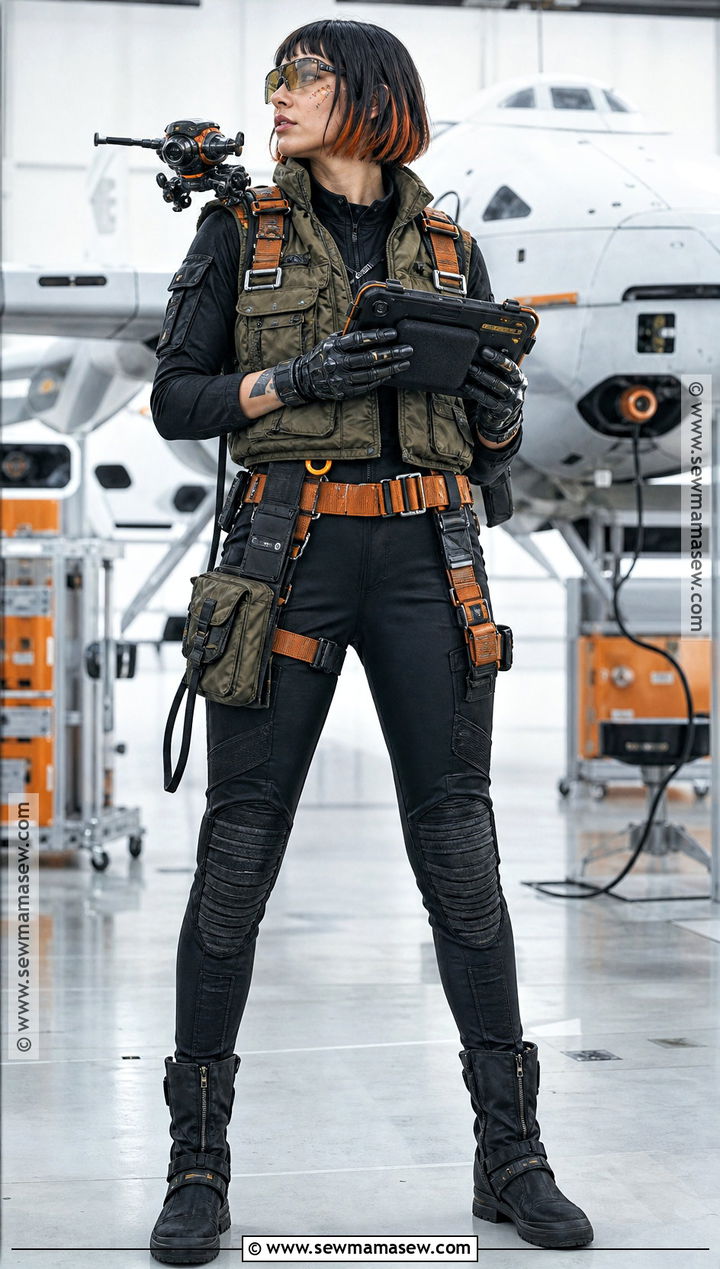 Cyberpunk Drone Pilot Cosplay - 35 cyberpunk cosplay ideas