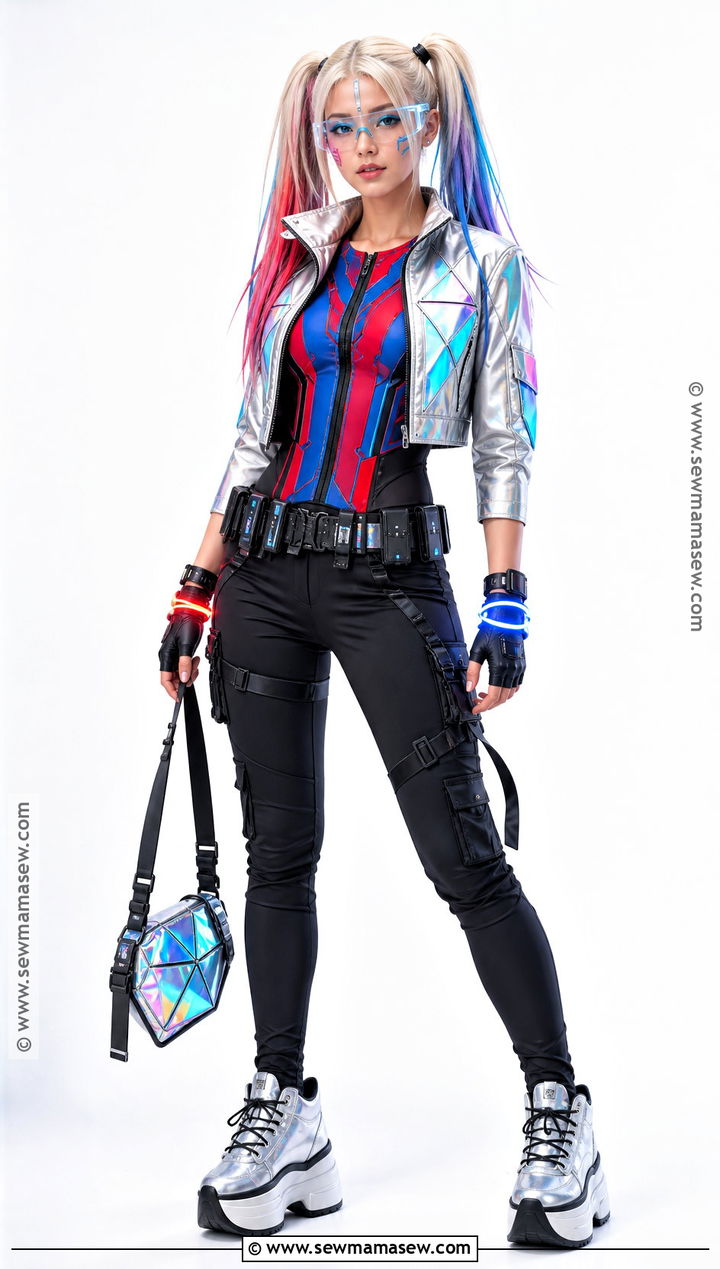 Cyberpunk Harley Quinn Costume - 50 harley quinn costume ideas