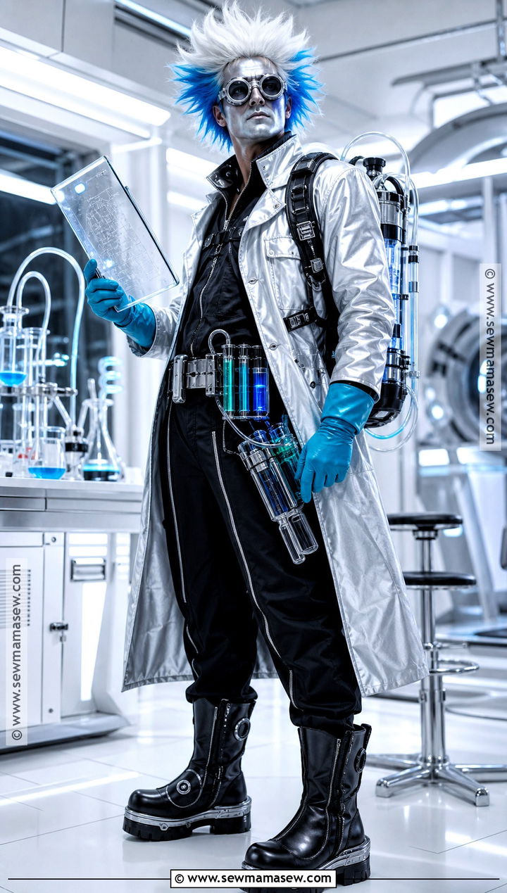 Cyberpunk Mad Scientist Costume - 30 cyberpunk costume ideas